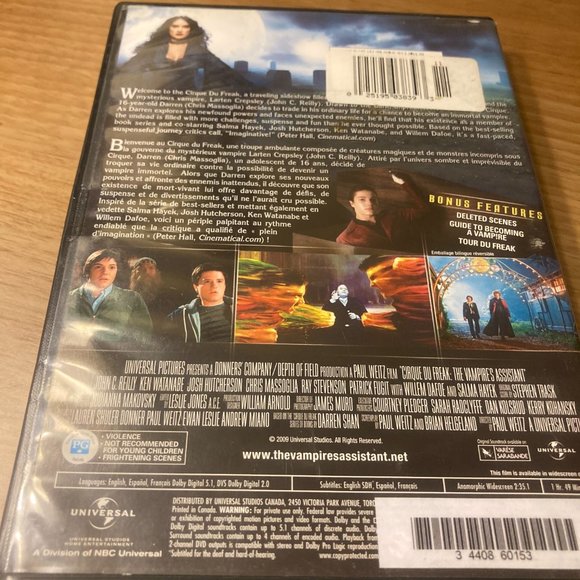 The Vampire's Assistant -Cirque du Freak DVD - Picture 3 of 4